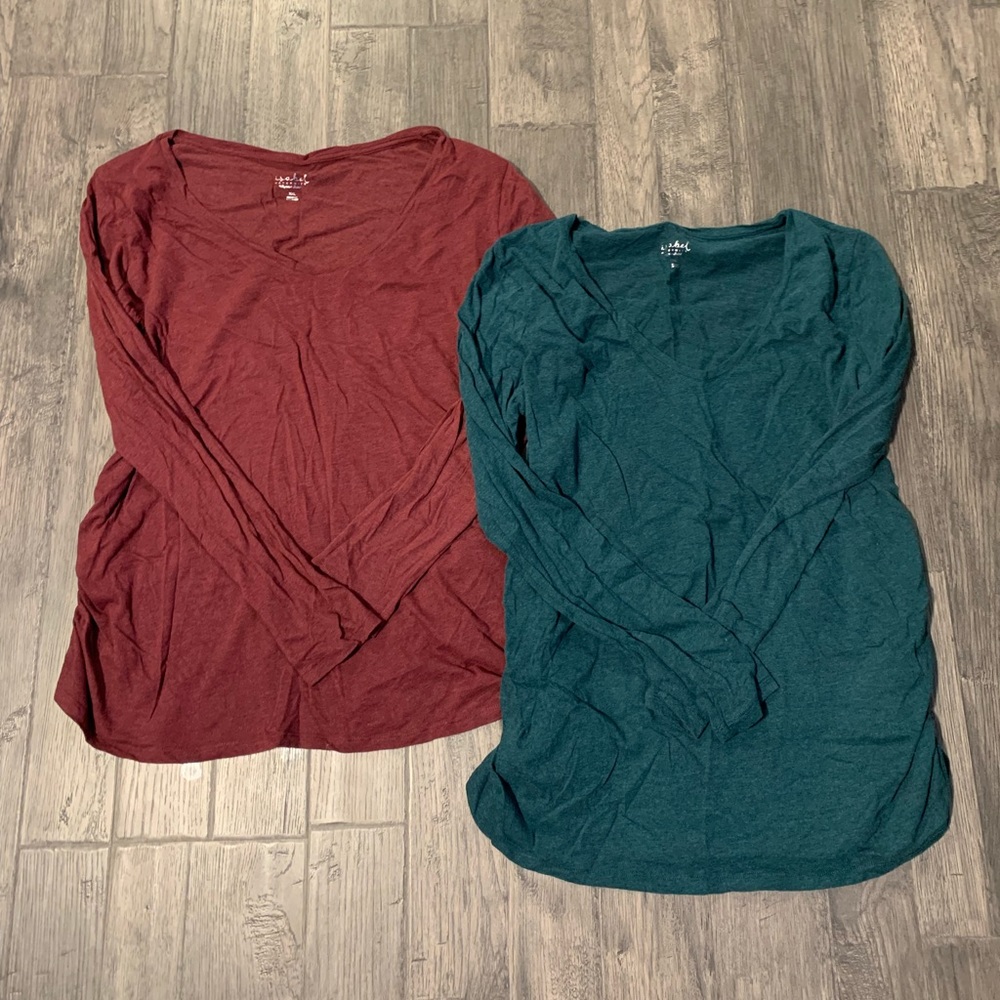 Fitted knit Maternity Shirts